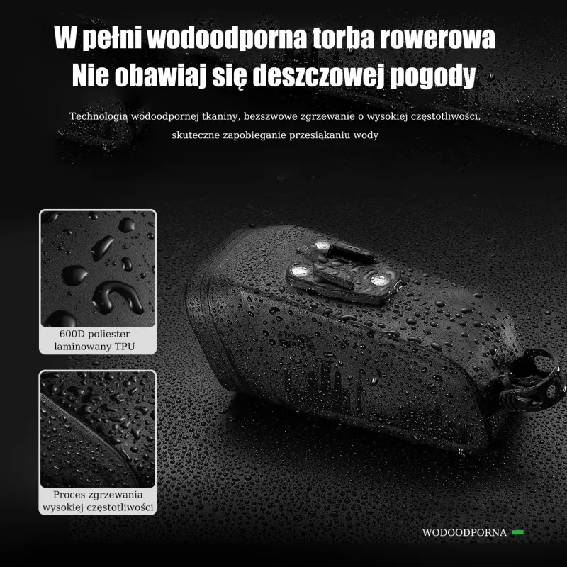 Rockbros AS-141 ľahká sedlová taška