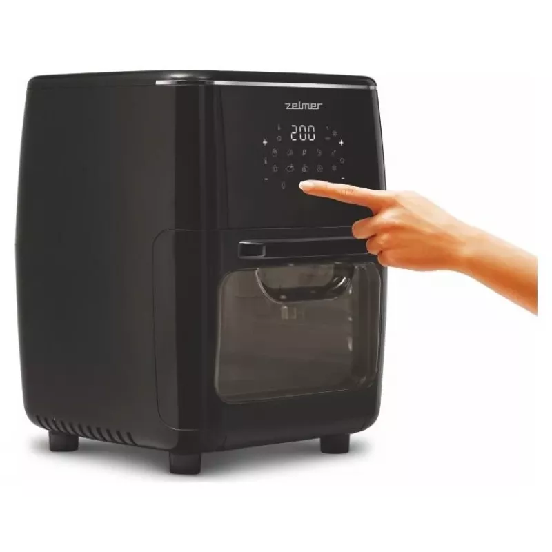 Zelmer ZAF7120 teplovzdušná fritéza, čierna