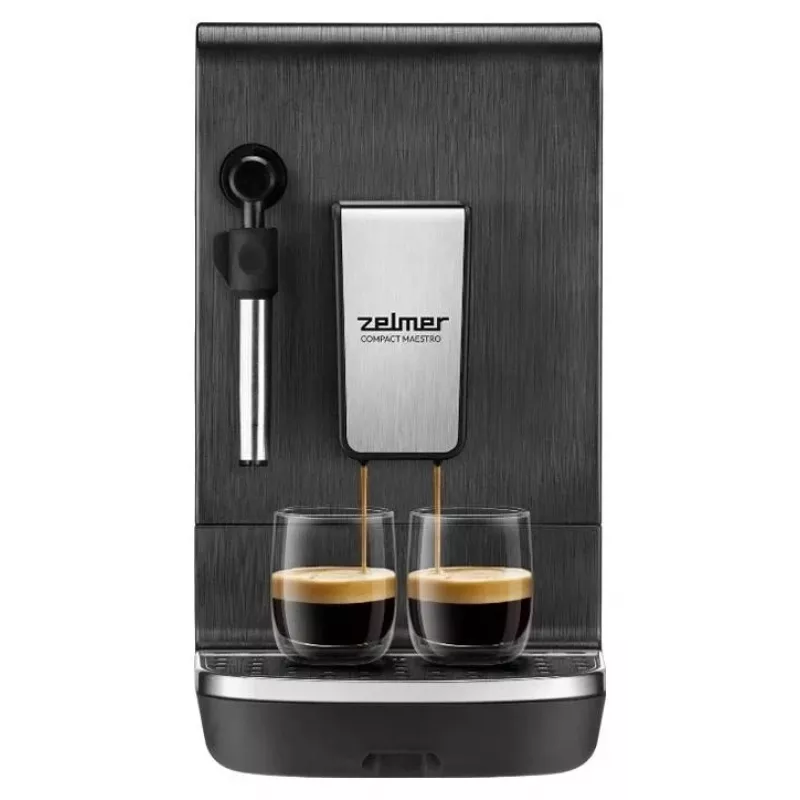 Zelmer Compact Maestro ZCM8110 kávovar na espresso, čierny, 1050 W, 15 bar