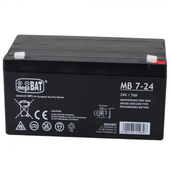 LEAN CARS vozidlová gélová batéria pre 24V7AH batériu