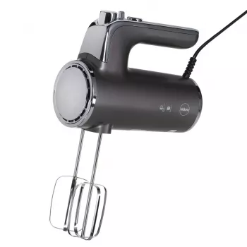 Eldom R110 Robo ručný mixér, 400 W, 5 rýchlostí, turbofunkcia, šľahacie a miešacie nástavce, strieborný (R110 robo)