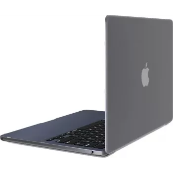Next One SafeGuard puzdro na MacBook Air 13 M2 / M3 hmlové priehľadné tvrdé
