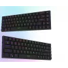 AQIRYS Agena 65% Low-Profile bezdrôtová mechanická klávesnica, Gateron Red spínače, čierna