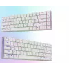 AQIRYS Agena 65% Low-Profile bezdrôtová mechanická klávesnica, Gateron Red spínače, biela