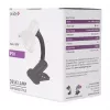 Avide Basic Clipbar Max 60W stolová lampa s klipom čierna