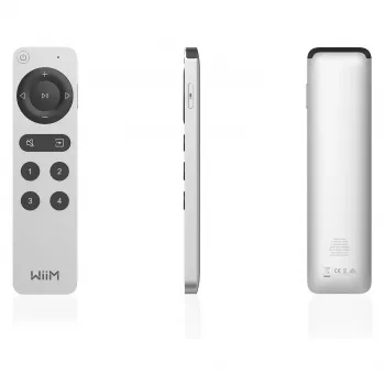 WiiM Voice Remote 2 strieborný