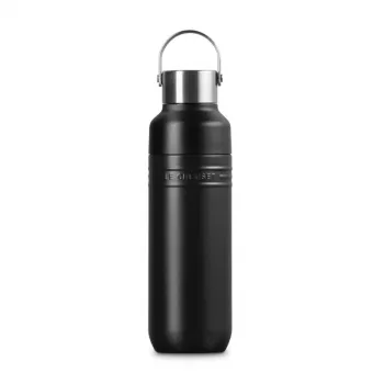 Le Creuset On The Go fľaša na vodu matná čierna 500 ml