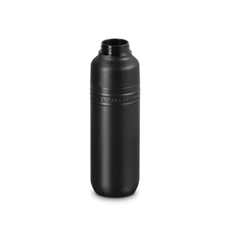 Le Creuset On The Go fľaša na vodu matná čierna 500 ml