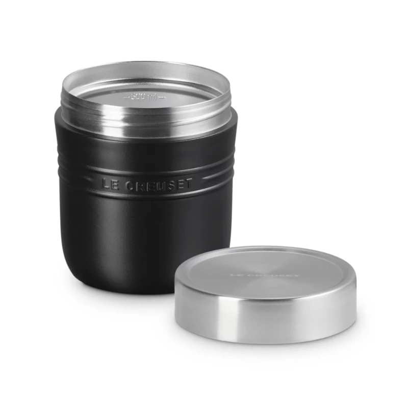 Le Creuset On The Go termofľaša matná čierna 500 ml