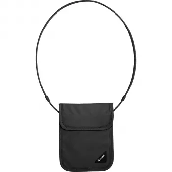 Pacsafe Coversafe X75 náhrdelné puzdro čierne