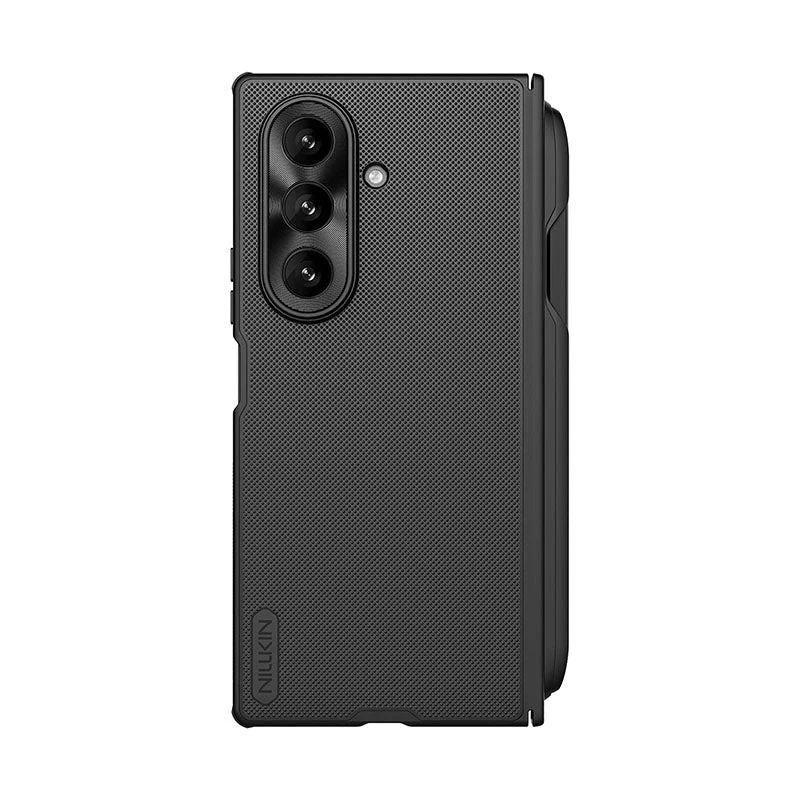 Nillkin Super Frosted Shield Fold Case pre Samsung Galaxy Z Fold 7 s držiakom S Pen - čierna