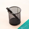 Deli Mesh okrúhly stojan na perá 9,1x9,8x9,8 cm čierny