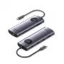 VENTION USB-C 10-in-1 dokovacia stanica 8K 30Hz 100W PD s LED displejom