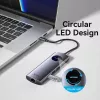 VENTION USB-C 10-in-1 dokovacia stanica 8K 30Hz 100W PD s LED displejom