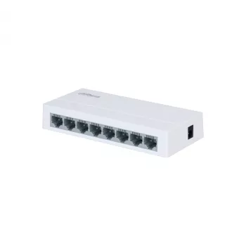 DAHUA PFS3008-8ET-L-V2 neupravovaný desktop switch, 8x RJ45 10/100 Mbps (bez PoE)