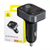 Baseus S-09 Pro Bluetooth FM vysielač (čierny)