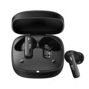 Baseus Bowie E19 TWS True Wireless In-Ear Bluetooth 5.3 slúchadlá - čierne