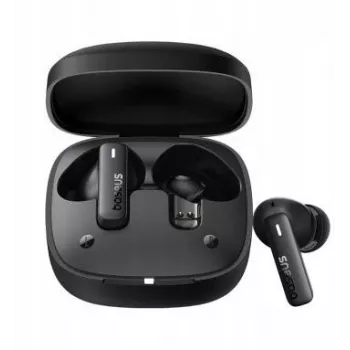 Baseus Bowie E19 TWS True Wireless In-Ear Bluetooth 5.3 slúchadlá - čierne