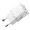 Baseus Palm 30W USB-C USB-A nástenná nabíjačka biela EU konektor