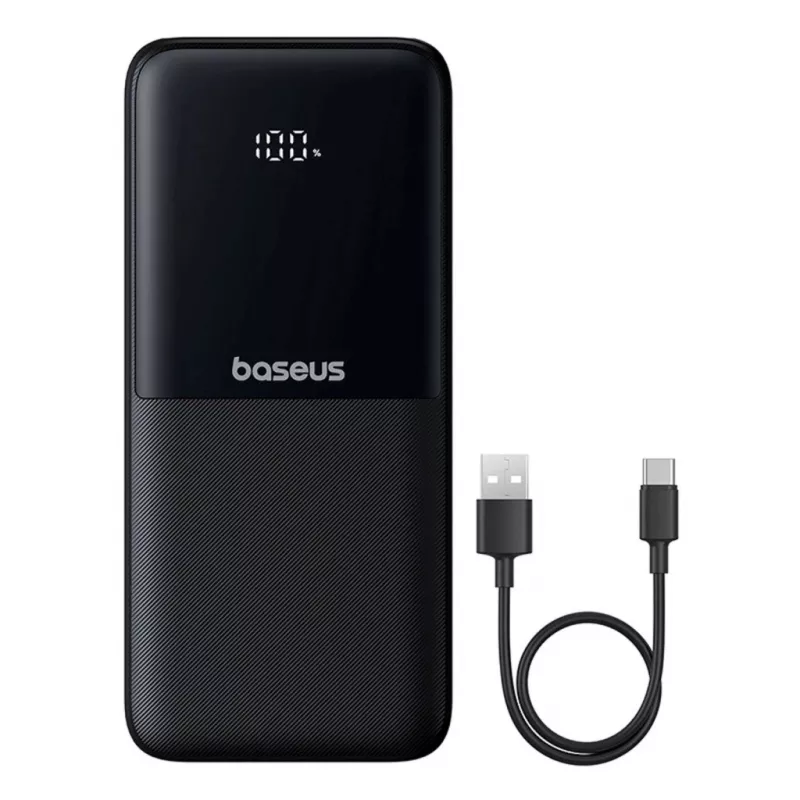 Baseus Lipow 10000 mAh 22.5W power banka čierna