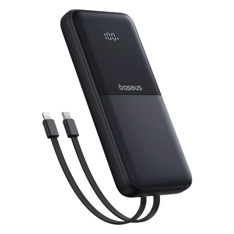 Baseus Lipow 10000 mAh 22.5W power banka čierna