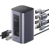 Baseus Air Spacemate 12-in-1 USB-C hub, 2x HDMI 4K@60Hz, 2x USB-C 10Gbps, 2x USB-A 5Gbps, 2x USB-A 480Mbps, RJ45, SD/microSD, USB-C PD, sivý