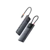 Hub USB-C Baseus Metal Gleam II 10-in-1 HDMI USB-A USB-C RJ45 SD/TF - Space Gray