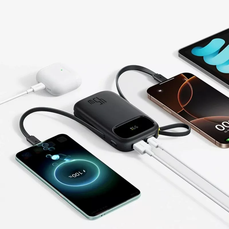 Baseus EnerFill FC31 QPow3 20000 mAh 45W power banka čierna