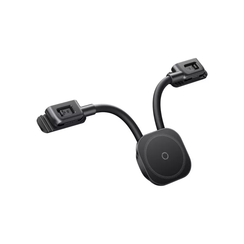 Baseus PrimeTrip C03s magnetický držiak do auta na palubnú dosku lepiaci kompatibilný s MagSafe - čierny