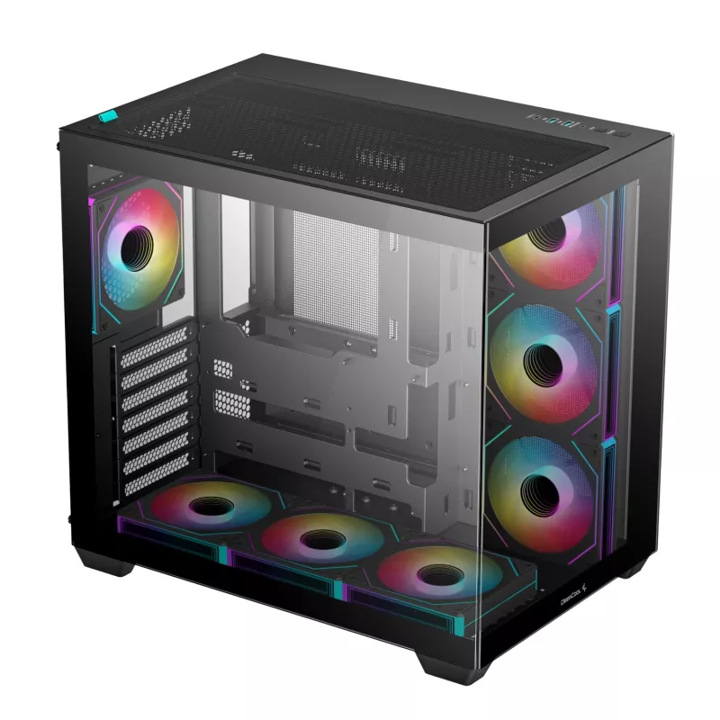 Deepcool CG530 7F Mid-Tower skriňa čierna