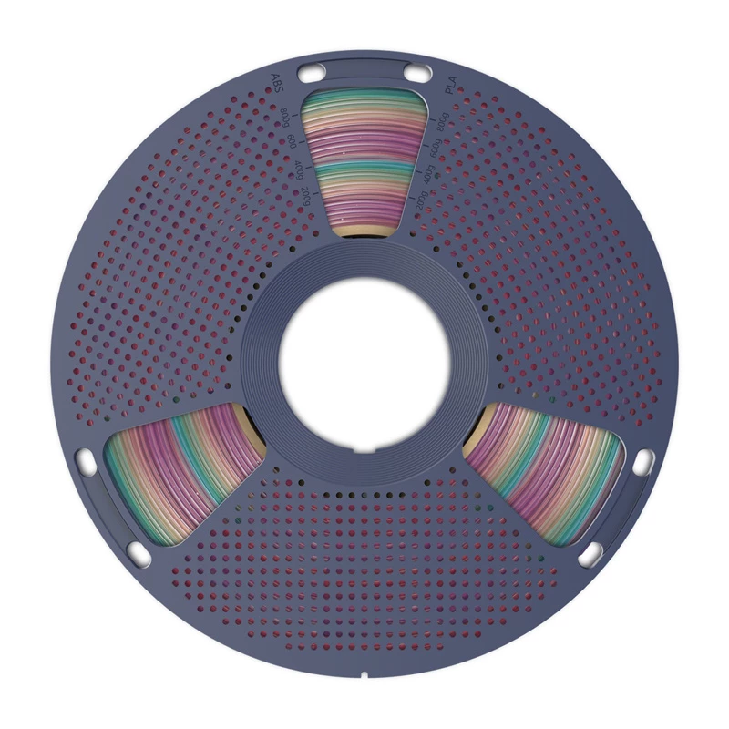 SUNLU PLA Transparent Rainbow 1,75 mm 1 kg filament pre 3D tlačiarne