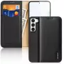 Dux Ducis Hivo Flip Wallet Case pre Samsung Galaxy S23+ s RFID blokovaním, čierna
