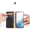 Dux Ducis Hivo Flip Wallet Case pre Samsung Galaxy S23+ s RFID blokovaním, čierna