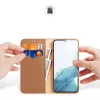 Dux Ducis Hivo Wallet Case pre Samsung Galaxy S23+ s RFID blokovaním, stojan, hnedá