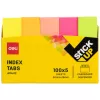 Deli samolepiace záložky Index PP Stick Up 100 ks farebné