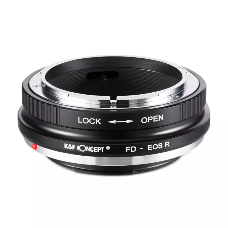 K&F Concept adaptér na objektív Canon FD na Canon RF (čierny)