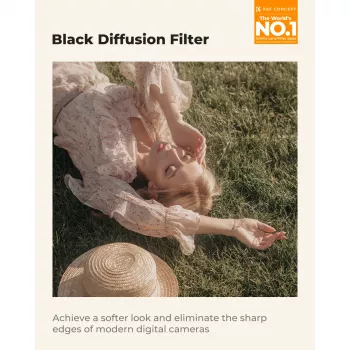 K&F Concept Black Diffusion 1/4 filter 67 mm