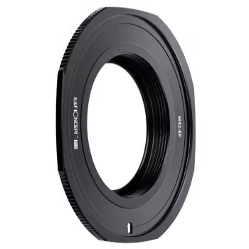 K&F Concept PRO adaptér na objektív Canon EOS EF/EF-S na M42 teleso fotoaparátu - čierny