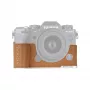 PGYTECH kožené puzdro na kameru pre Fujifilm X-T5 hnedé