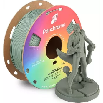 Polymaker Panchroma PLA Matte 3D tlačiarenský filament, 1,75 mm, 1 kg, Muted Green