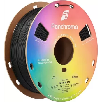 Polymaker Panchroma PLA Satin 3D tlačiarenský filament, 1,75 mm, 1 kg, čierna