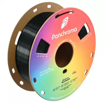 Polymaker Panchroma PLA Silk 3D tlačiarenský filament, 1,75 mm, 1 kg, čierna