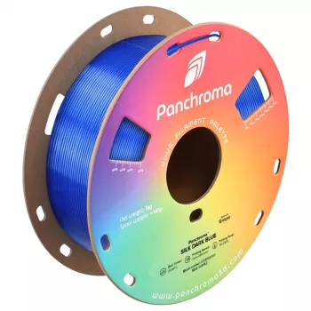 Polymaker Panchroma PLA Silk 3D tlačiarenský filament, 1,75 mm, 1 kg, Dark Blue