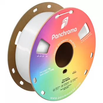 Polymaker Panchroma PLA Silk 3D tlačiarenský filament, 1,75 mm, 1 kg, biela