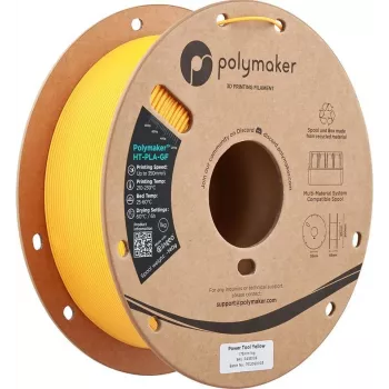 Polymaker HT-PLA-GF 3D tlačiarenský filament, 1,75 mm, 1 kg, Power Tool Yellow