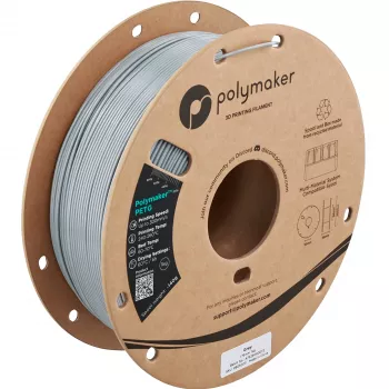 Polymaker PETG 3D tlačiarenský filament, 1,75 mm, 1 kg, sivá