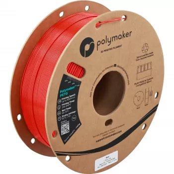 POLYMAKER PETG 1,75 mm Red 1 kg 3D Filament (PB05004)