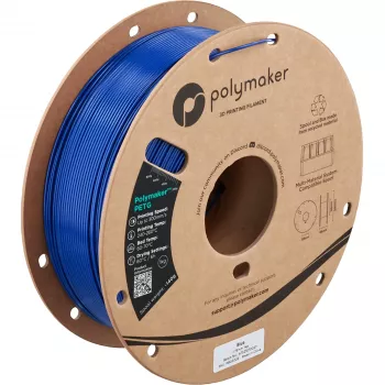 Polymaker PETG 3D tlačiarenský filament, 1,75 mm, 1 kg, modrá (PB05006)