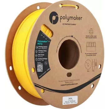 POLYMAKER PETG 1,75 mm žltá 1 kg 3D filament (PB05007)