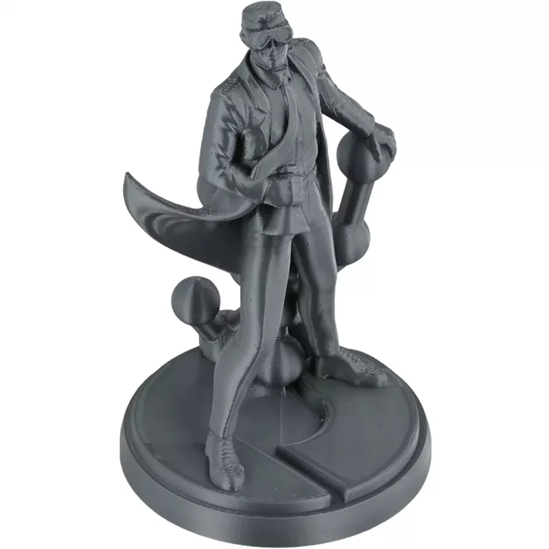 Polymaker PETG filament do 3D tlačiarne, 1,75 mm, 1 kg, strieborný (PB05010)